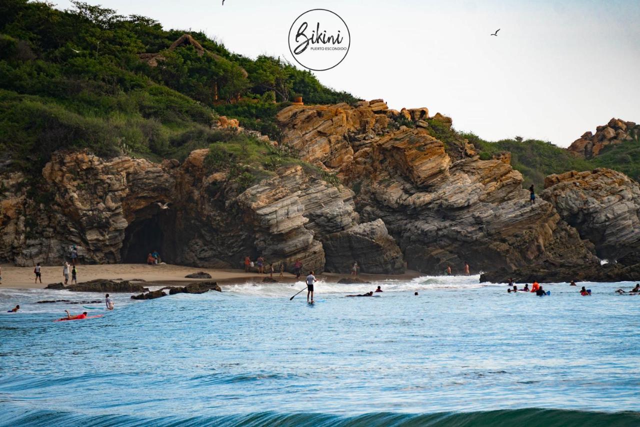 Bikini Beach House Puerto Escondido  Dış mekan fotoğraf